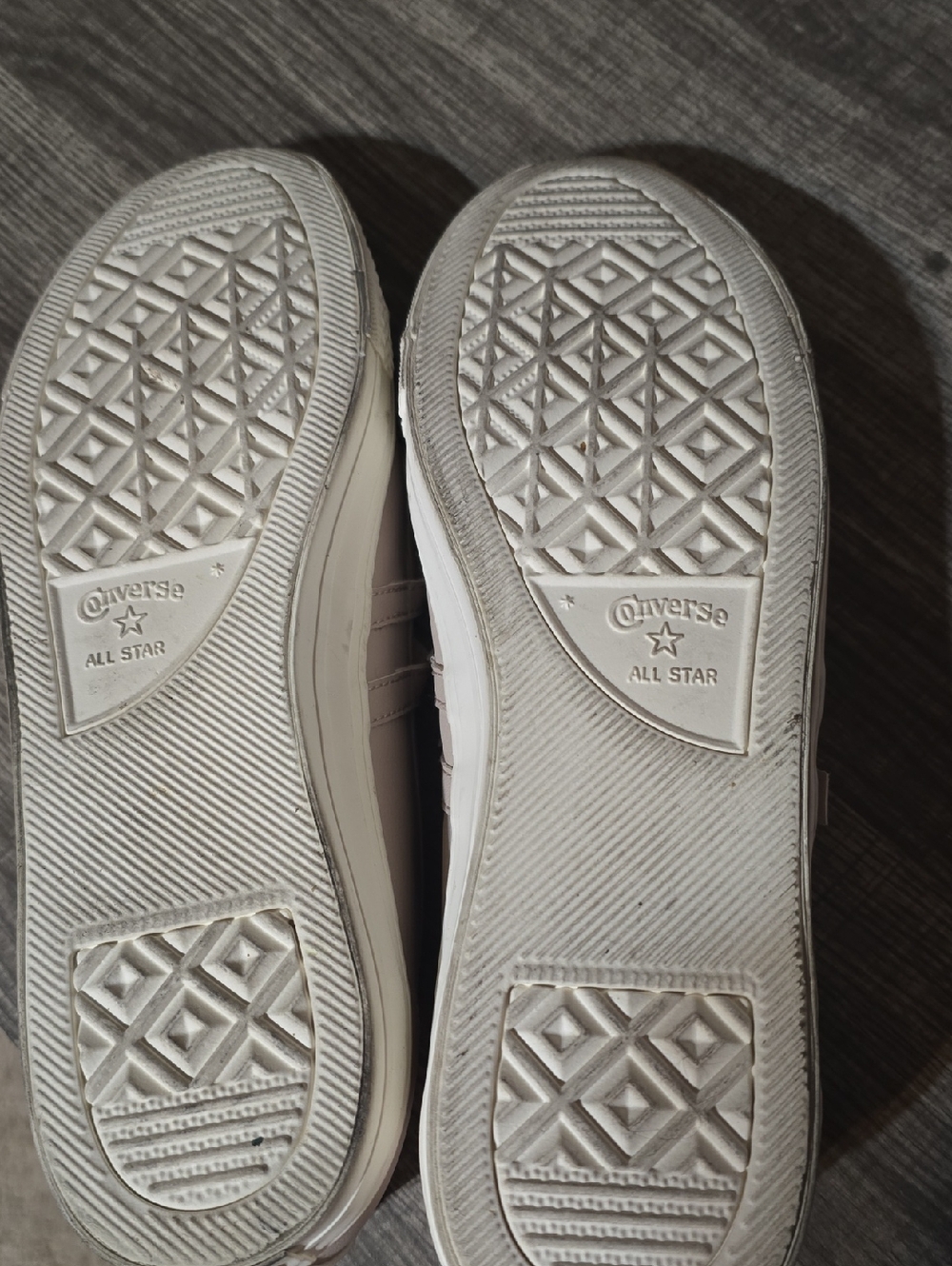 Women’s Converse Mary Jane Canvas Sneakers in Light Taupe - Picture 4 of 5